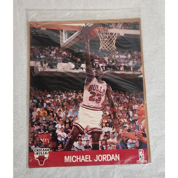 NBA Hoops Action Photos Michael Jordan, A. C. Green, Byron Scott 1990-1991 New - Picture 2 of 5